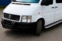 Volkswagen LT 1995-2006 Frontbügel Kelebek WT011 Black (Edelstahl) Foto 3