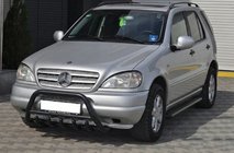 Mercedes ML W163 1997-2005 Frontbügel Black (Edelstahl) Foto 3