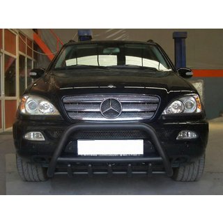 Frontbügel Black (Edelstahl) Mercedes ML W163 1997-2005 Foto 2