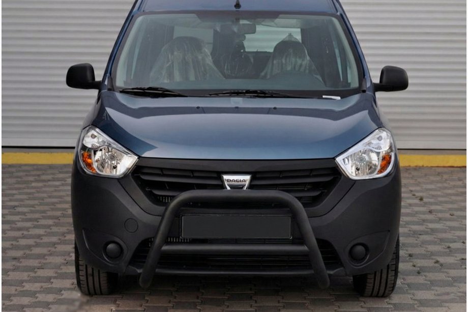 Renault Dokker 2013-2022 Frontbügel WT006 Schwarz (Edelstahl) Image