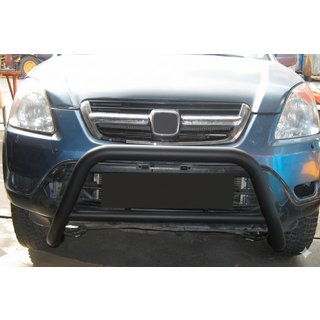 Frontbügel WT005 Schwarz (Edelstahl) Honda CRV 2001-2006 Foto 3