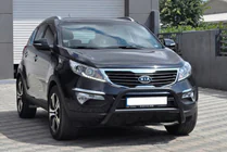 Kia Sportage 2010-2015 Frontbügel WT006 Schwarz (Edelstahl) Foto 1