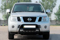 Nissan Pathfinder R51 2005-2014 Frontbügel WT008 Schwarz (Edelstahl) Foto 3