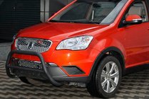 SsangYong Korando 2010-2019 Frontbügel WT005 Schwarz (Edelstahl) Foto 1
