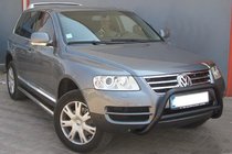 Volkswagen Touareg 2002–2010 Frontbügel WT005 Colt Schwarz (Edelstahl) Foto 1