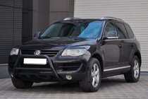 Volkswagen Touareg 2002–2010 Frontbügel WT005 Colt Schwarz (Edelstahl) Foto 7