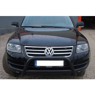 Frontbügel WT005 Colt Schwarz (Edelstahl) Volkswagen Touareg 2002–2010 Foto 3