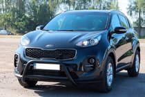 Kia Sportage 2015-2021 Frontbügel WT006 Schwarz (Edelstahl) Foto 3