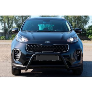 Frontbügel WT006 Schwarz (Edelstahl) Kia Sportage 2015-2021 Foto 4