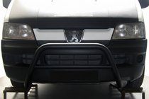 Peugeot Boxer 1994-2006 Frontbügel WT005 Schwarz (Edelstahl) Foto 1