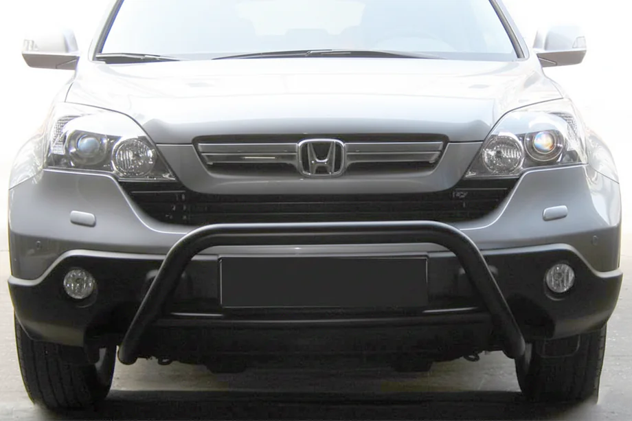 Honda CRV 2007-2011 Frontbügel WT005 Schwarz (Edelstahl) Image