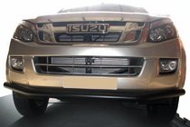Isuzu D-Max 2011-2019 Frontschutzbügel ST014 Schwarz (Edelstahl) Foto 1