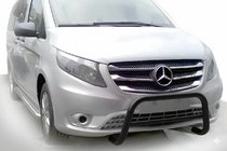 Mercedes Vito/V-class W447 2014- Frontbügel WT005 Schwarz (Edelstahl) Foto 1