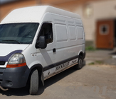 Renault Master 1998-2010 Seitliche Rohre (2 Stk., Edelstahl) Langer Radstand Foto 2