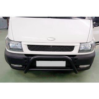Frontbügel WT006 Schwarz (Edelstahl) Ford Transit 2000–2014
