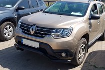 Dacia Duster 2018-2024 Frontschutzbügel WT008 Schwarz (Edelstahl) Foto 1