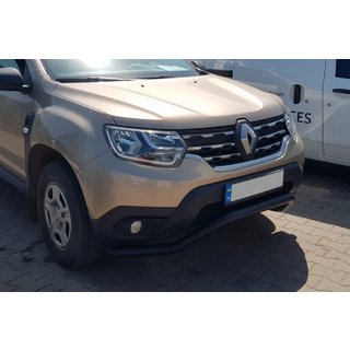 Frontschutzbügel WT008 Schwarz (Edelstahl) Dacia Duster 2018-2024 Foto 4