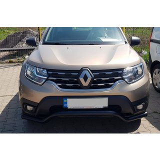 Frontschutzbügel WT008 Schwarz (Edelstahl) Dacia Duster 2018-2024 Foto 3