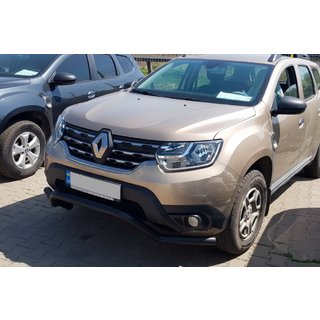 Frontschutzbügel WT008 Schwarz (Edelstahl) Dacia Duster 2018-2024 Foto 1
