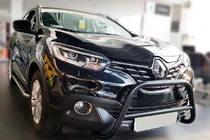 Renault Kadjar 2015-2022 Frontbügel Black (Edelstahl) Foto 1