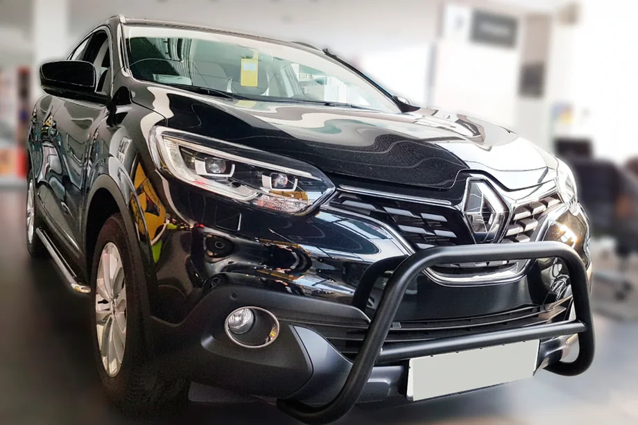Renault Kadjar 2015-2022 Frontbügel Black (Edelstahl) Image