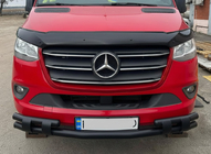 Mercedes Sprinter W907/W910 2018- Vordere Unterfahrschutzbügel Shark Black Foto 1