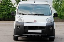 Fiat Fiorino/Qubo 2008-2024 Frontschutzbügel Shark Black (Edelstahl) Foto 2
