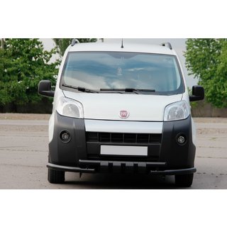 Frontschutzbügel Shark Black (Edelstahl) Fiat Fiorino/Qubo 2008-2024 Foto 2