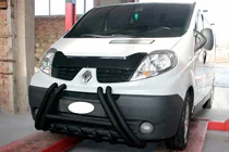 Renault Trafic 2001–2015 Frontbügel F1-01 Schwarz (Edelstahl) Foto 3