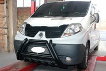 Opel Vivaro 2001–2015 Frontbügel F1-01 Schwarz (Edelstahl) Foto 3