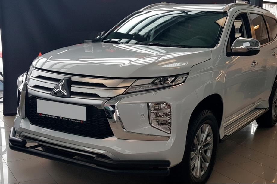 Mitsubishi Pajero Sport 2015- Frontschutzbügel ST085 Black (2020+, Edelstahl) Image