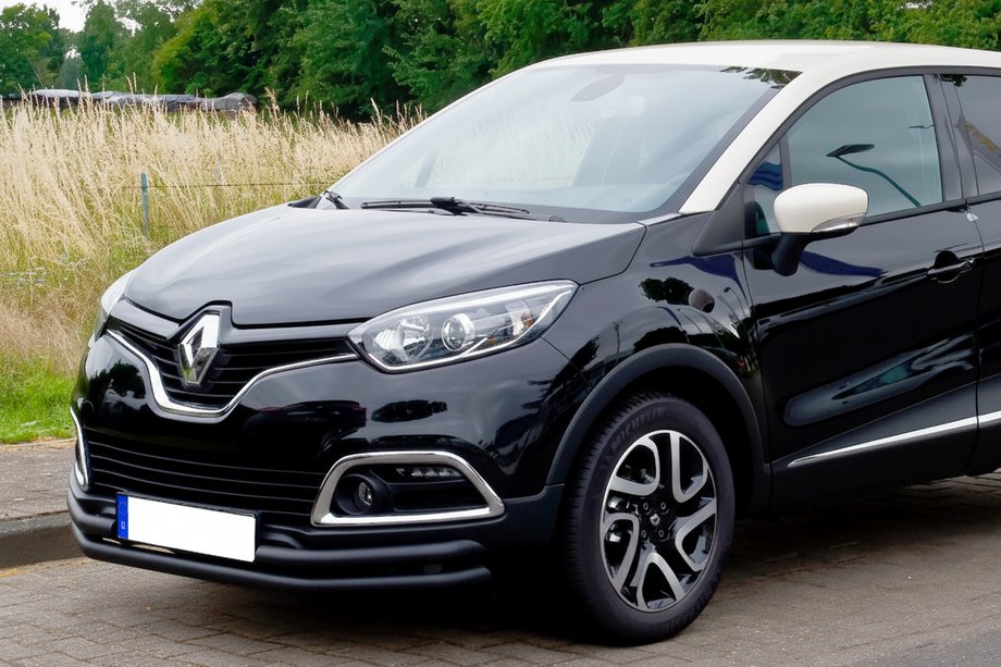 Renault Captur 2013-2019 Frontschutzbügel ST085 Schwarz (Edelstahl) Image