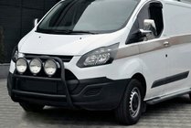 Ford Custom 2013-2022 Frontbügel WT022 Schwarz (Edelstahl) Foto 3