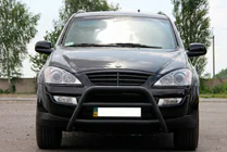 SsangYong Kyron 2005-2014 Frontbügel WT022 Schwarz (Edelstahl) Foto 2