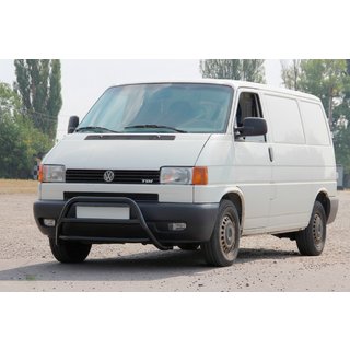 Frontbügel WT022 Schwarz (Edelstahl) Volkswagen T4 Caravelle/Multivan 1990–2003 Foto 3