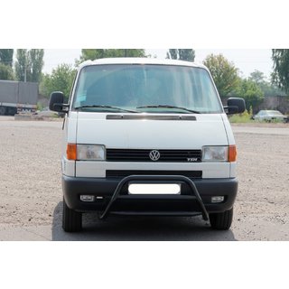 Frontbügel WT022 Schwarz (Edelstahl) Volkswagen T4 Caravelle/Multivan 1990–2003 Foto 1