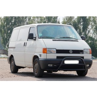 Frontbügel WT022 Schwarz (Edelstahl) Volkswagen T4 Transporter 1990-2003 Foto 2
