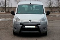 Citroen Berlingo 2008-2018 Frontbügel WT007 Schwarz (Edelstahl) Foto 3