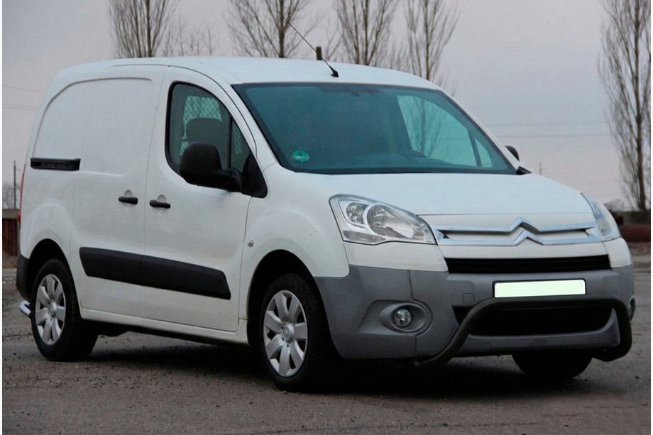 Peugeot Partner Tepee 2008-2018 Frontbügel WT007 Schwarz (Edelstahl) Image