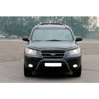 Frontbügel WT007 Schwarz (Edelstahl) Hyundai Santa Fe 2 2006-2012 Foto 1