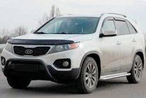 Kia Sorento II XM 2009-2014 Frontbügel WT007 Schwarz (Edelstahl) Foto 2