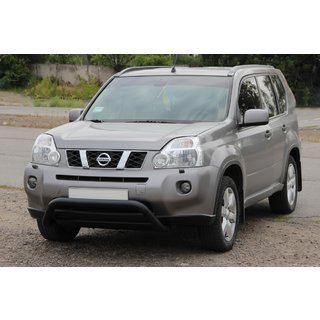 Frontschutzbügel WT007 Schwarz (Edelstahl) Nissan X-trail T31 2007-2014 Foto 3