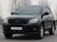 Toyota Rav 4 2006-2013 Frontbügel WT-ST15 Schwarz (Edelstahl) Foto 2