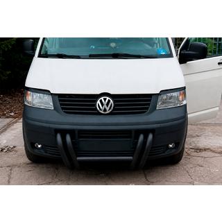 Frontbügel ST006-03 Grille Black (Edelstahl) Volkswagen T5 Transporter 2003-2010 Foto 4