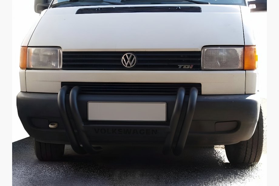 Volkswagen T4 Transporter 1990-2003 Frontbügel ST006 Schwarz (Edelstahl) Image