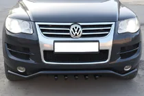 Volkswagen Touareg 2002–2010 Frontbügel ST028 Schwarz Foto 1