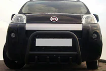Citroen Nemo 2007-2017 Frontbügel QT006 Schwarz (Edelstahl) Foto 2