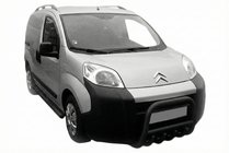 Peugeot Bipper 2008-2017 Frontbügel QT006 Schwarz (Edelstahl) Foto 2