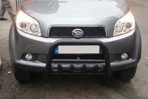 Daihatsu Terios 2006-2017 Frontbügel QT006 Schwarz (Edelstahl) Foto 5