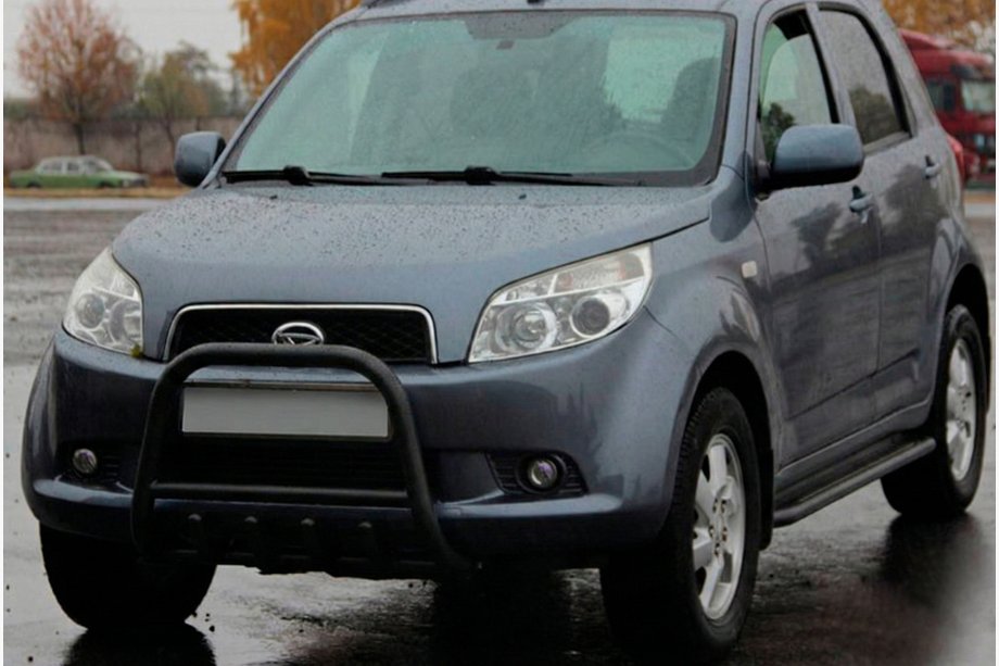 Daihatsu Terios 2006-2017 Frontbügel QT006 Schwarz (Edelstahl) Image